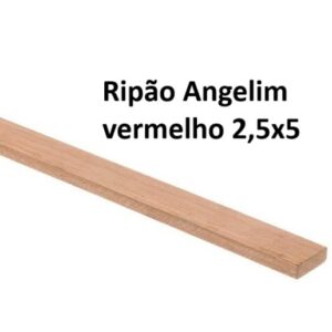 Ripão Angelim vermelho 2,5x5